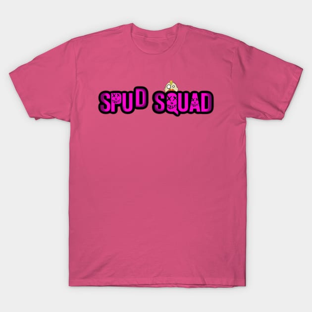 Spud Squad (pink) T-Shirt by Irish_Stevo